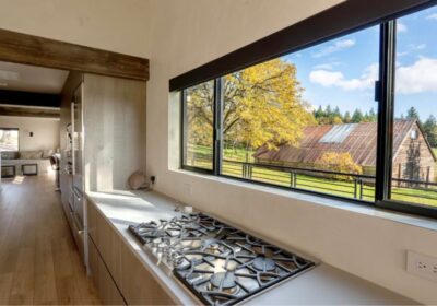 L77 Ranch Lodging - View from Kitchen